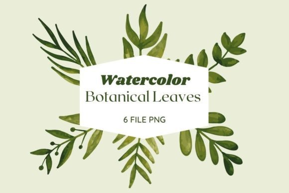 Botanical Watercolor Leaves Pack 17: A Practical Review for Digital Sellers and Creative Entrepreneurs