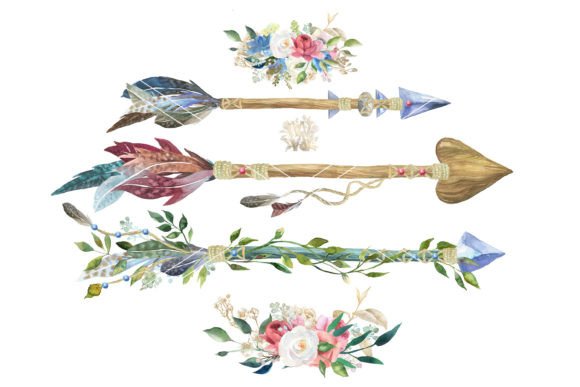 h1Watercolor Arrow Clip Art for Creative Sellers and Illustrationsh1