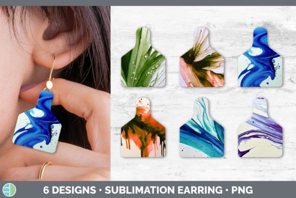 Watercolor Cow Tag Earrings: A Handmade Crafter’s Review