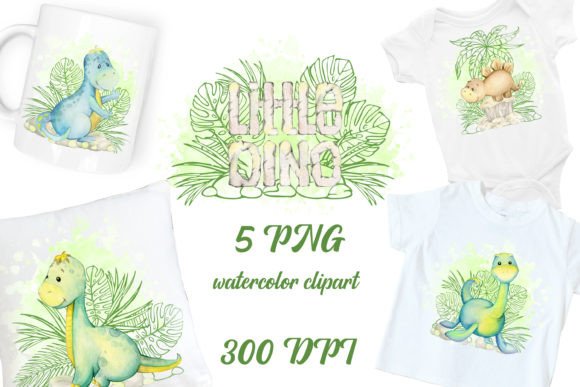 Watercolor Dinosaur Baby Dino Clipart: A Designer’s Review for Real Client Projects