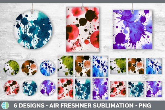 Watercolor Splatter Air Freshener Subl Illustrations: A Designer’s Review for Real Client Projects